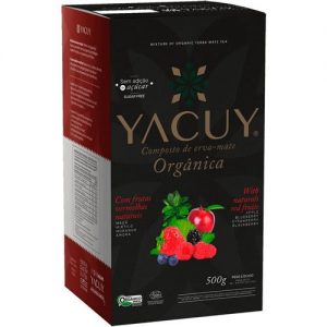 Composto Orgânico Yacuy Frutas Vermelhas 500g Caixa com 10 unidades