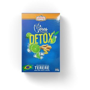 Tereré – Téres Premium – Detox: Limão Menta e Gengibre – Composta de Erva Mate – 250g – Mate Laranjeiras