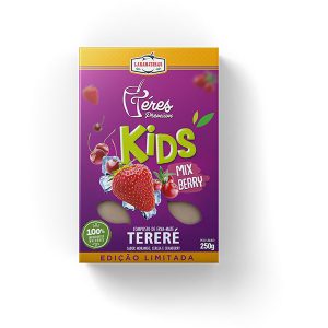 Tereré – Téres Premium – kids Blueberry – Composta de Erva Mate – 250g – Mate Laranjeiras